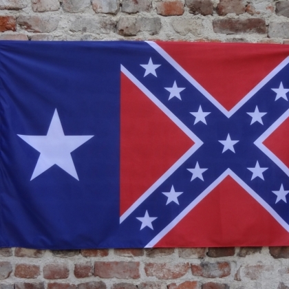 Texas Rebel Confederate Flag
